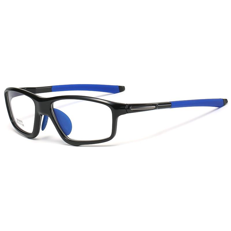 Athletic Glasses Men's Frame Glasses Color Matching Fashion Tr Outdoor Riding Eye Protection Glasses Frame Metal Frame Myopia Glasses