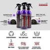 236ml Auto 3 In 1 Hydrophobic Quick Coat Ceramic Coating Car Polish Waterless Car Wash Shine Polymer Sealent Car Wax Spray Coat
