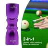 Snooker Pool Cue Tip Tool Hliníková slitina 3-v-1 Kulečník Pool Stick Tip Kovový Scuffer Shaper Provzdušňovač Nástroj na opravu Pool Cue Příslušenství