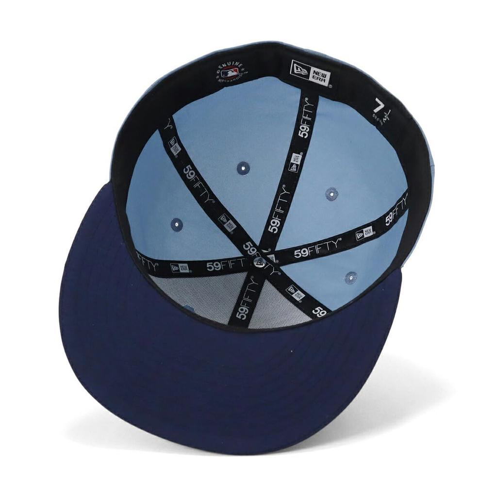 New Era 59FIFTY Cap featuring Shohei Ohtani of the MLB Los Angeles Dodgers in LA Sax This vintage nylon cap is exclusive to ONSPOTZ and is made for