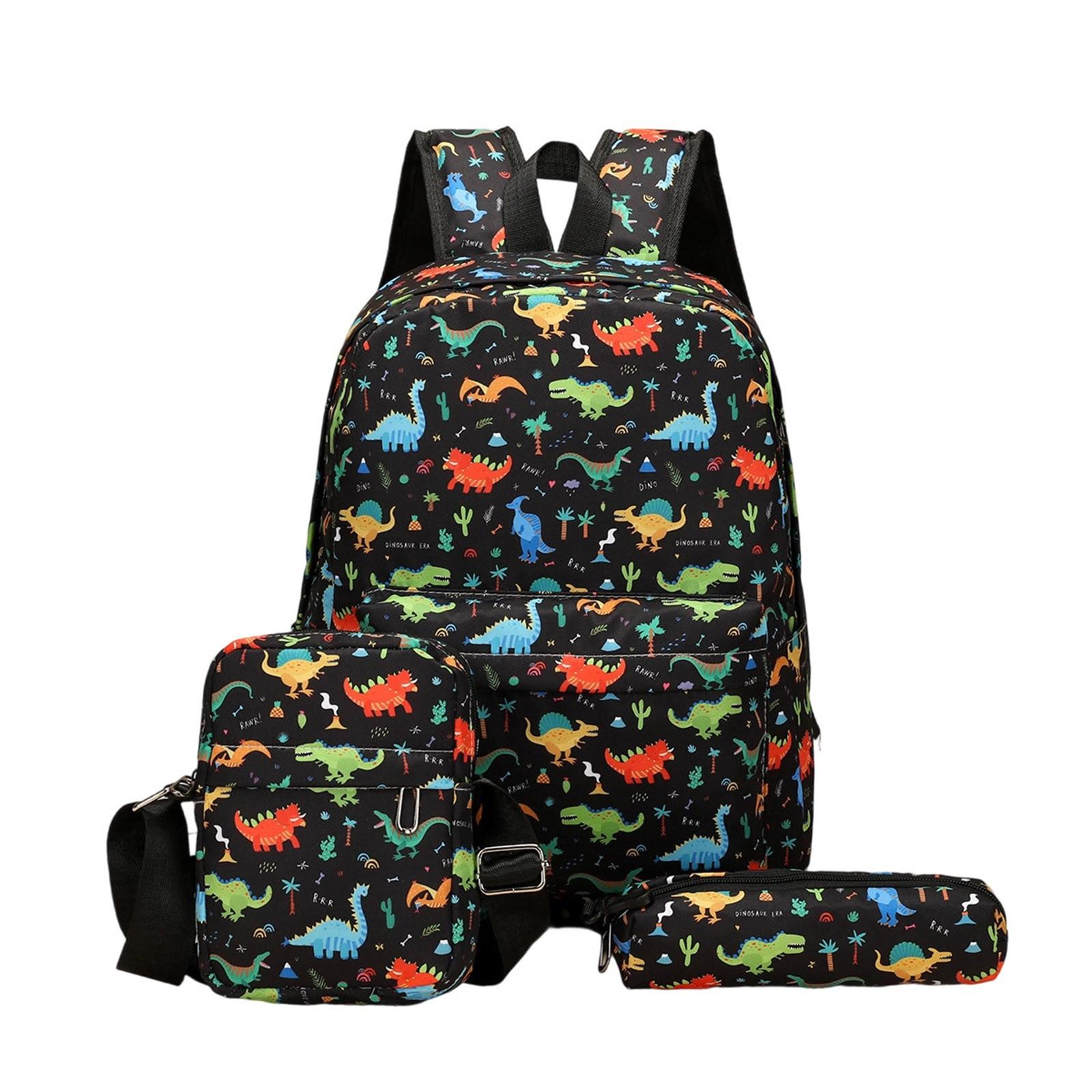 

Children s Backpack, Messenger Bag, Pencil Case, Three-piece Backpack One Size