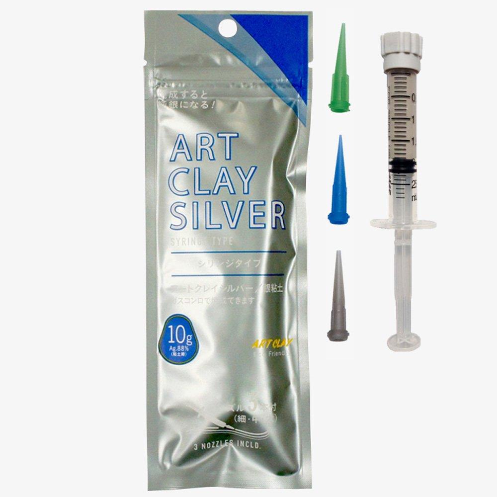 

Шприц Art Clay Silver - 3 наконечника - 10 г - Новая формула