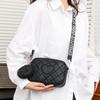 Women's Armpit Bag New Mother Two-piece Set PU Leather Texture Heart-shaped Pattern Crossbody Bag Small Shoulder Bag KTY