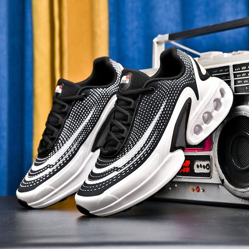 2025 New Douyin Foreign Trade Large Size 47 Air Cushion Shoes, Men's Shoes Running Shoes Men's and Women's Casual Shoes Sports Shoes