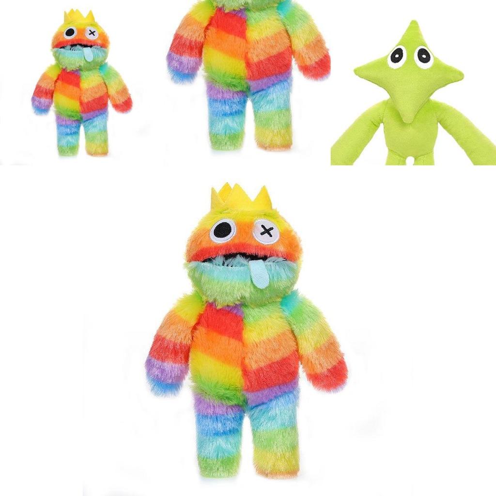 Roblox Rainbow Friends Blue Plush Toy Villain Soft Stuffed Doll Kids Xmas Gift