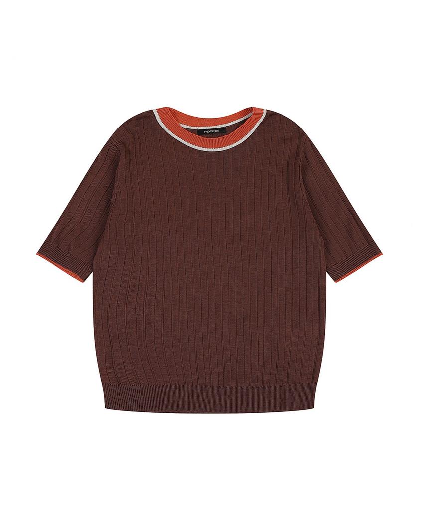 MESENSE Knit With Half Sleeves_Mb38Knm602Z