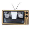 Retro TV Cell Phone Screen Magnifier HD 3D Portable Foldable Mobile Phone Magnifier for Movies Videos Games All