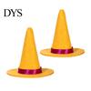 Felt Witch Hat for Party Favors 2 Pcs Mini Hats, Cute Tiny Wizard Wine Multi Color Hats Bottle Topper Halloween Favors, DIY Crafts, Home Table
