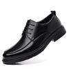 Wenzhou leather shoes men's 2025 autumn British style business inner height increase 8CM men's commuting office trend increase trendy shoes