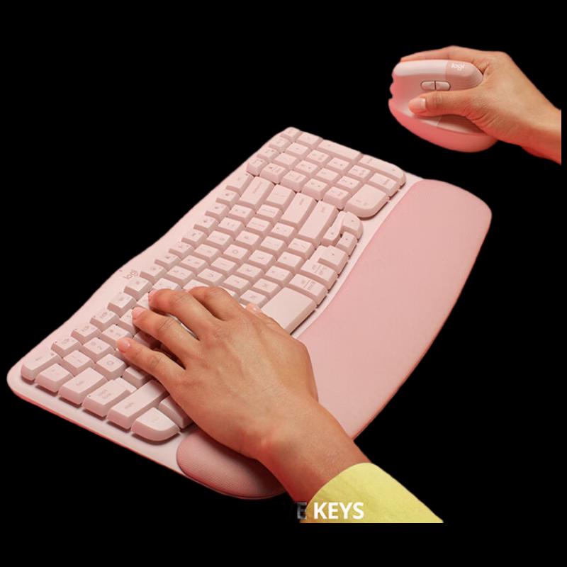 

Logitech Wave Keys Ergonomic Wireless Keyboard