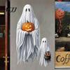 Easy Peel Stickers for Interior Decoration Halloween Ghost Window Stickers, Removable PVC Wall Decals, And Holiday Party Supplies Home Stick