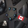 1set Various Canadian Flag Styling Sticker Leaf Red&White Car Stickers Decal History National Symbol of Canada Auto Accessories