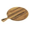World Create ViV Paddleboard Cutting Board, 31cm, Wooden, Round, Acacia, 50941