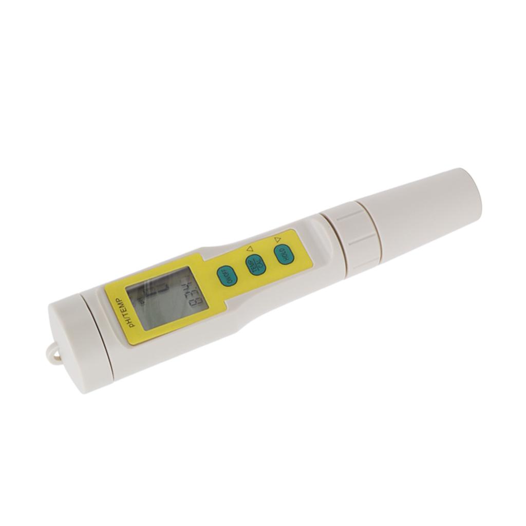 Digital PH Meter Portable High Accuracy PH Level Pen Tester Easy to Read Water Tester for Drinking Water Aquaculture