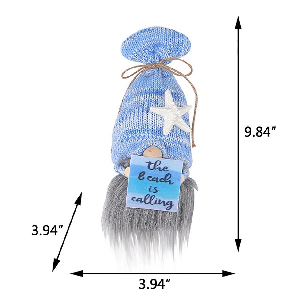 

Декор ко Дню океана Гном люэ Томте Шведский Ниссе Скандинавский Для летних праздничных украшений