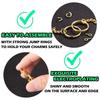 A52E 20Pcs Keychain Rings with Jump Rings and Screw Eye Pin Bulk for Resin DIY Craft