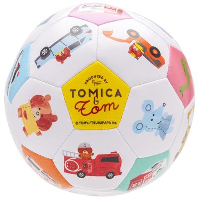Çocuklar İçin Onda Yumuşak Top Oyuncak, Tomica & Tom, İç ve Dış Mekan Oyunları İçin, Polis Aracı, İtfaiye Aracı, Ambulans ve Çalışan Araçlar, TOMICA & Tom's