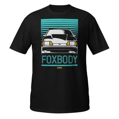 Foxbody Ford Mustang GT Front Retro