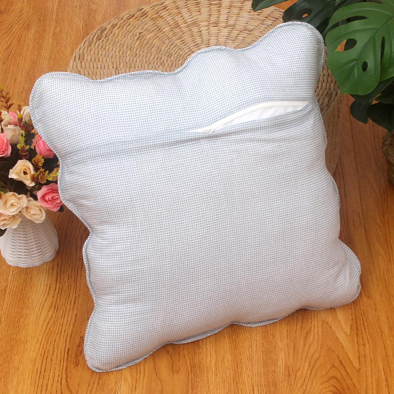 2pcs Cotton Quilted Backrest Cover Soft and Skin Friendly Sofa Cushion Cover Modern and Simple Breathable Backrest Without Core