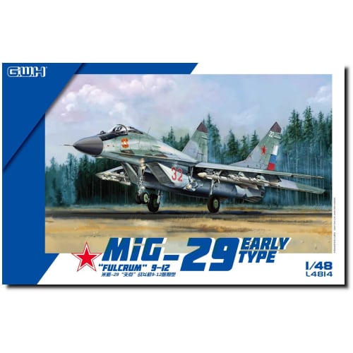 

Great Wall Hobby 1/48 MiG-29 9.12 Fulcrum A Early Model Plastic Model L4814
