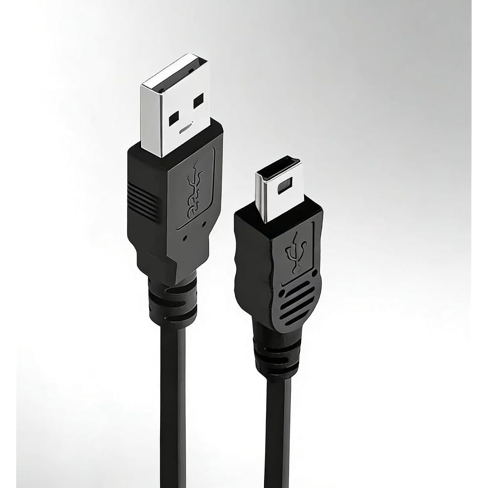HSEUOPV Replacement Charging Cable Compatible Controller Charger PS 3 Move PS 3 Slim Data Mini-B ...