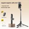 Mini Bluetooth Selfie Stick Tripod: Magnetic, Rotatable, Multifunctional for Vlogging and Live Streaming