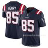 New England Patriots NFL Maglia da Football Americano Henry 85 Uomo Cotone Abbigliamento per Fan Sportivi Abbigliamento Casual per il Giorno della Partita