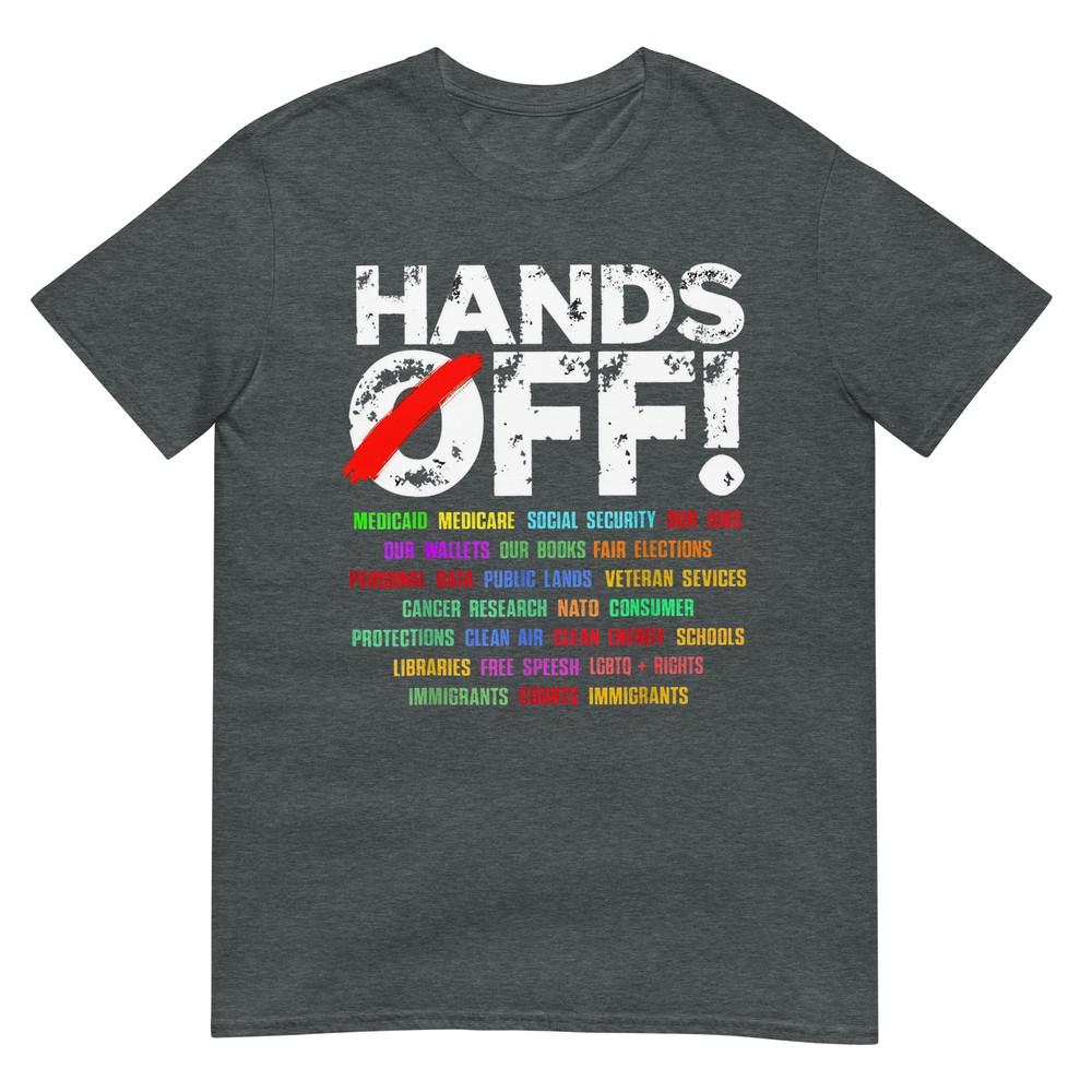 Hands Off Protest Social Security And Medicare Protest TShirt