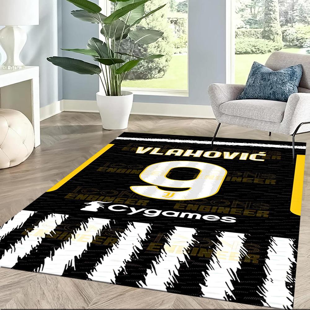 Juventus Area Rug Perfect For Entryway Dormitory Hallway Game Room Antislip Rug Office Home Decor Gift For Festivals