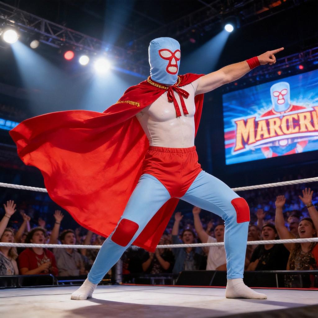 Movie Nacho Libre Costume Cosplay Cloak For Halloween Stage Performances