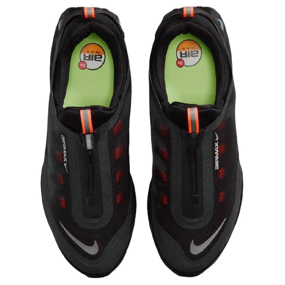 Nike Air Max DN Roam Comfortable Running Shoes Unisex Sneakers Black Red IH2138-001