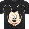 Mickey Mouse Crop Top 100% Cotton T-shirt Mens Tees Top Womens Size Medium Black Walt Disney