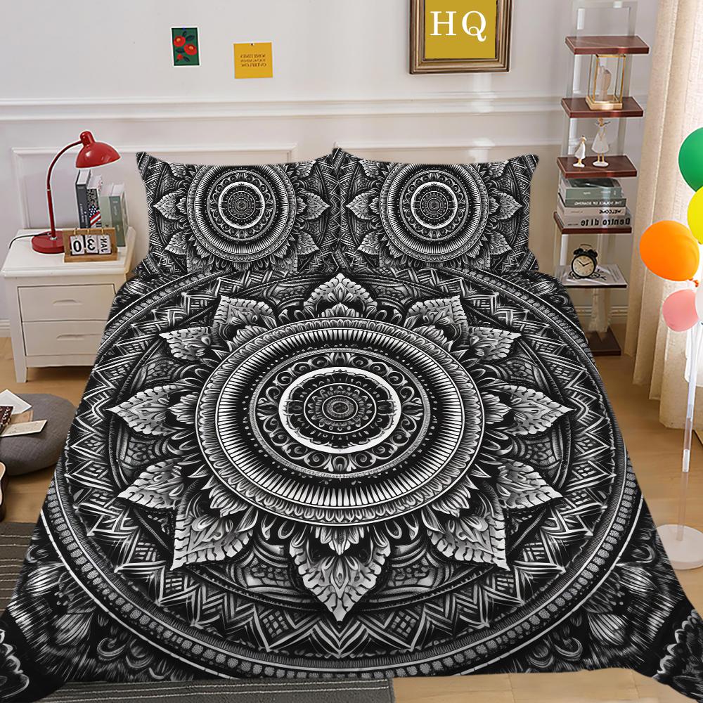 Acasă Seturi de lenjerie de pat cu imprimare cu microfibră Față de pernă Adolescenți Huse pilote Bărbați Dimensiune dublă Textile de casă de rang înalt