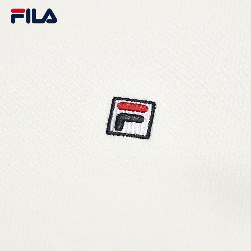Fila Women's Faux Two-Piece Slim Fit Knit Henley Shirt