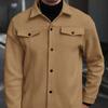 Autumn and Winter Lapel Men's Jacket Casual Sports Comfortable Jacket Men's Clothing