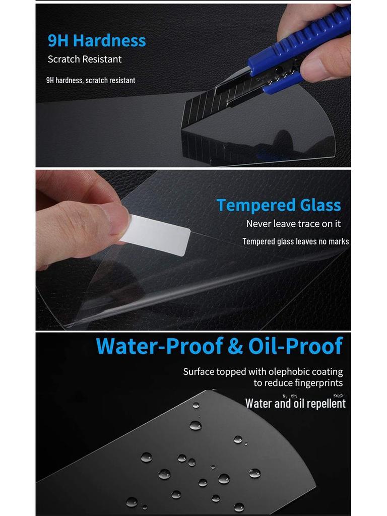 Universal 9/10 Inch Car Android Navigation Screen Tempered Glass Protector