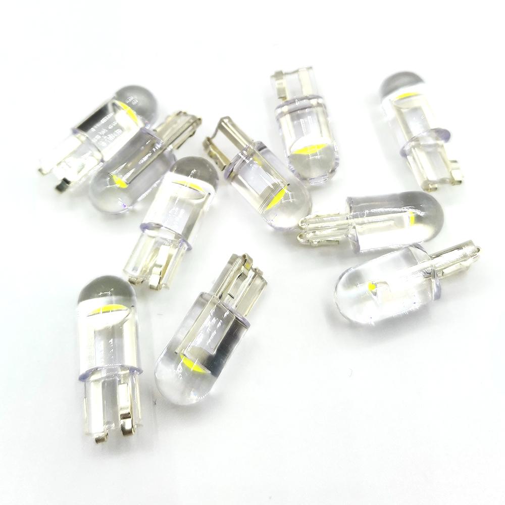 4 Pcs T10 W5W LED Auto Car Bulbs 168 192 COB Turn Signal License Plate Light Parking Map Lamp 12V DC Bulbs 7