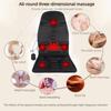 Foldable Car Massage Seat Cushion Multifunctional Cervical Neck Waist And Back Massager Heating Full Body Massage Cushion