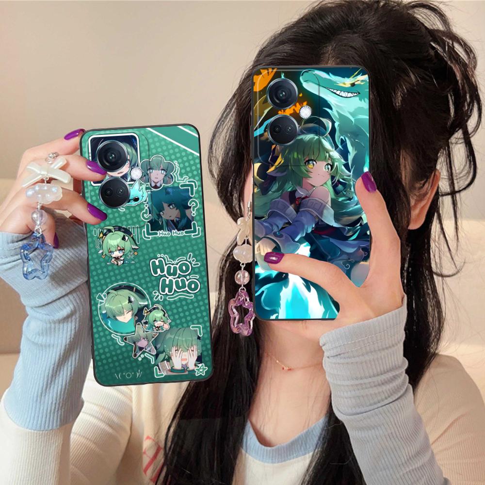 HSR Huohuo Matte TPU Mobile Phone Case for OPPO Reno 14 13 12 11 10 9 8 7 6 5 F T Pro 5G Colorful Printing Cover