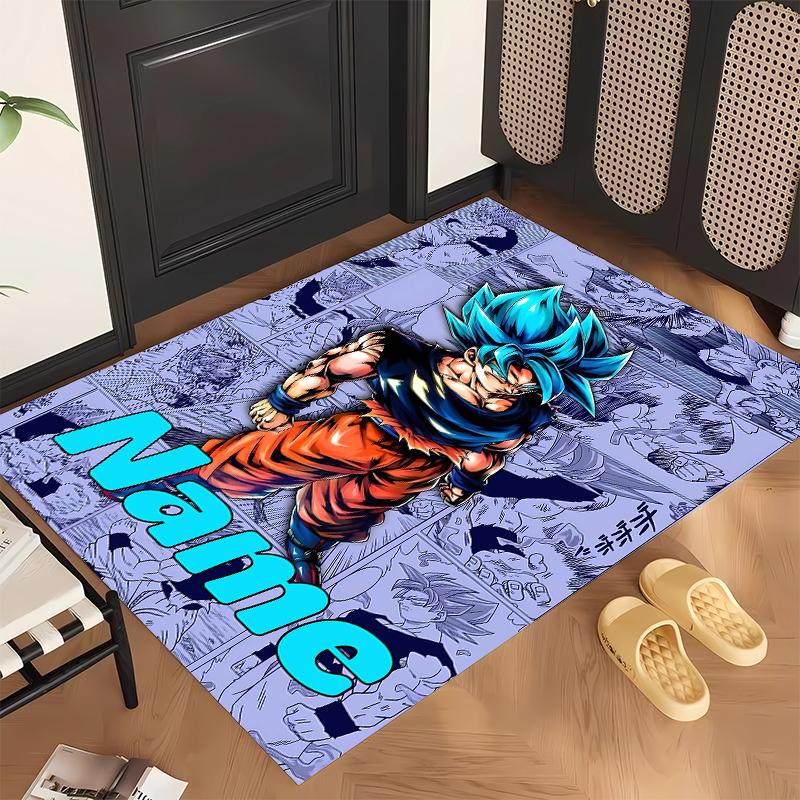 Dragon Ball (5) Personalisierter Name Büro Teppich Stilvolle Dekoration für Wohnzimmer Schlafzimmer Küche