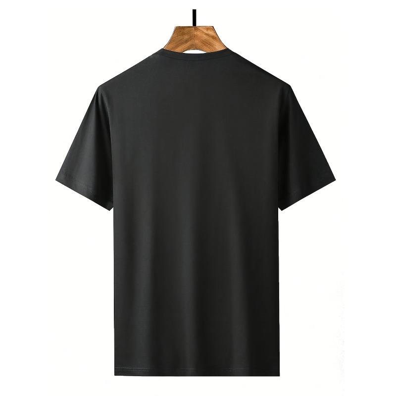 Europäische Größe Damen Lässiges Rundhals-T-Shirt Blumenschädel-Print Polyester-Spandex-Mischung Strickstoff Normale Länge Ganzjahres-Oberteil