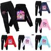 Hunters Demon Kpop Pattern Print Kids Hoodie Pants Set Fashion Gift Clothing