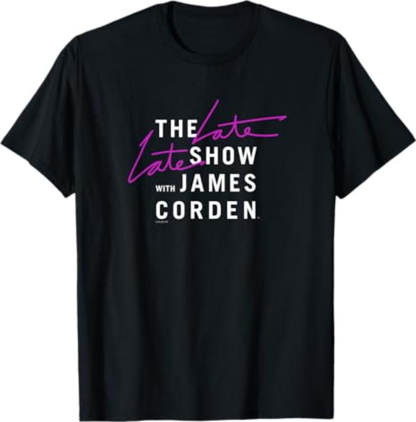 The Late Late Show with James Corden Logo T-Shirt S