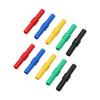4mm Insulated Banana Coupler Female To Female 5 Colors Banana Plug Socket Adapter for Inverters Industrial Equipment