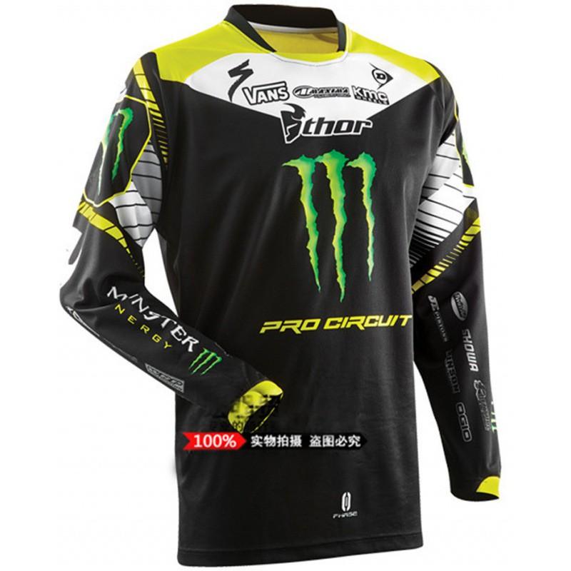 Long Sleeve Cycling Jersey Mountain Bike Downhill Shirt Breathable Quick-Dry Performance Top Men Women