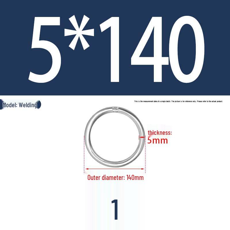 304 Stainless Steel Seamless O-Ring for Lifting and Hammock Yoga Connection