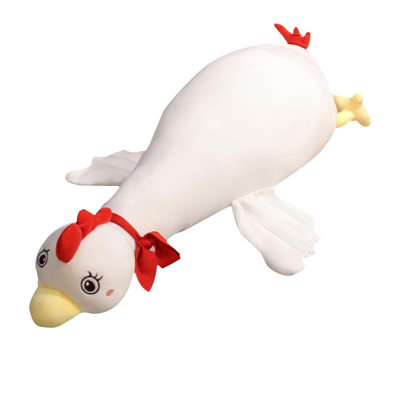 

Funny Chicken Plush Pillow For Adults Large Size Bed Sleep Leg Pillow Headrest Cushion Gift 80cm/31.50in