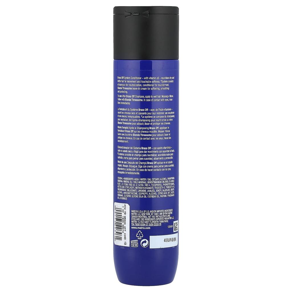 Matrix, Total Results™, Condicionador Brass-Off, 300 ml (10,1 fl oz)