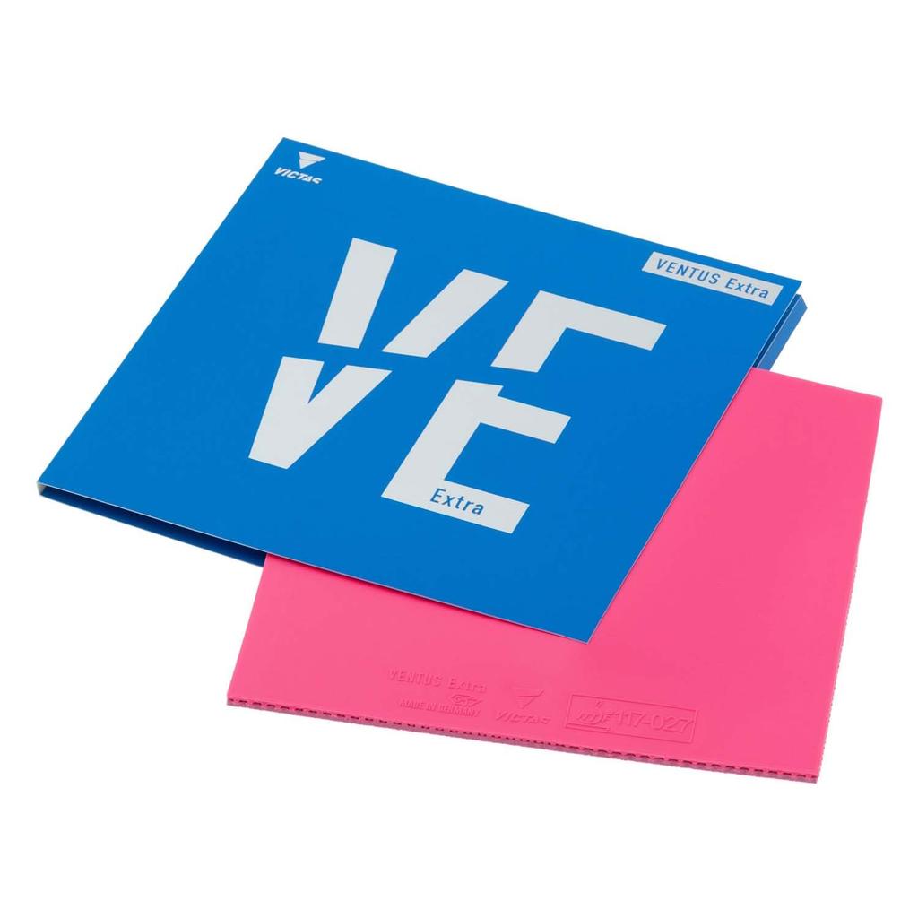 Victas Ventus Extra Tenis de Mesa Invertido Alta Energía MAX 200030 Goma, Suave, Tensión, Rosa,