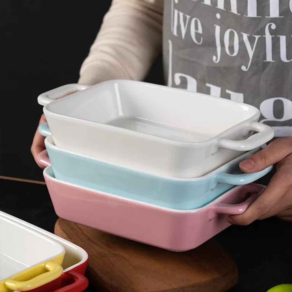 Heat-Resistant Bread Baking Pan Versatile Bread Loaf Pan Ceramic For Healthy Baking Bread Plate